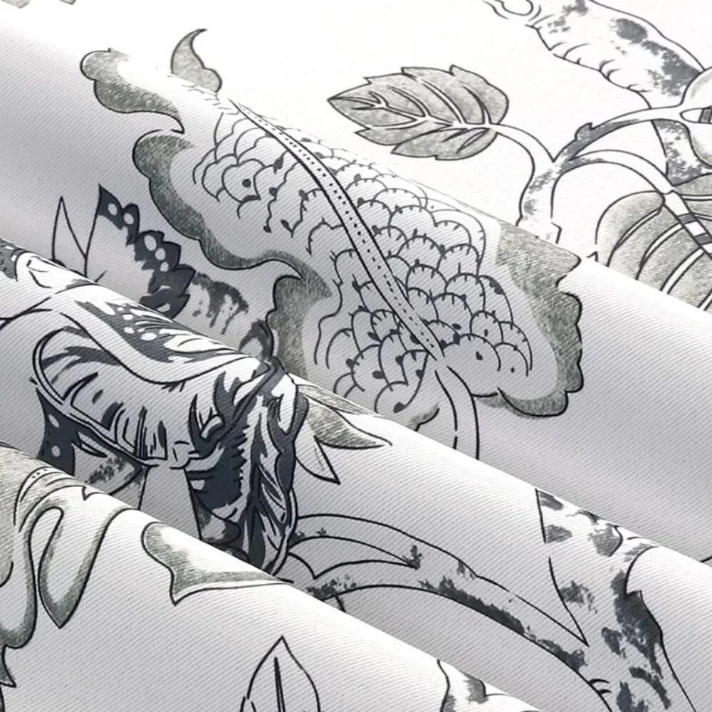 Floral Curtains – Set of 2 Panels, 52